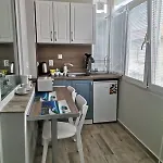 прекрасен с гледка към морето в דירה
